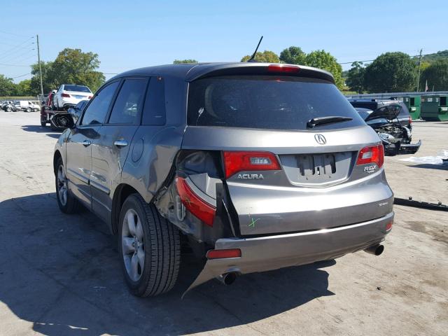 5J8TB18257A022830 - 2007 ACURA RDX BROWN photo 3