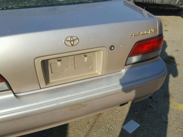 4T1BF12B4VU193888 - 1997 TOYOTA AVALON XL GOLD photo 9