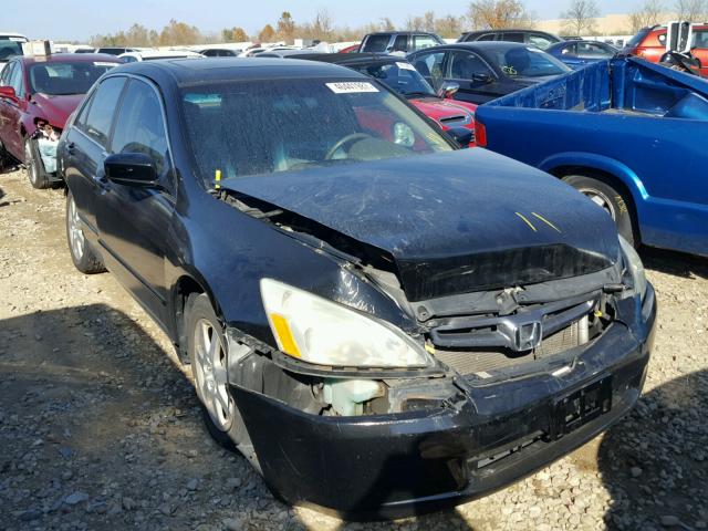 1HGCM66875A057705 - 2005 HONDA ACCORD EX BLACK photo 1