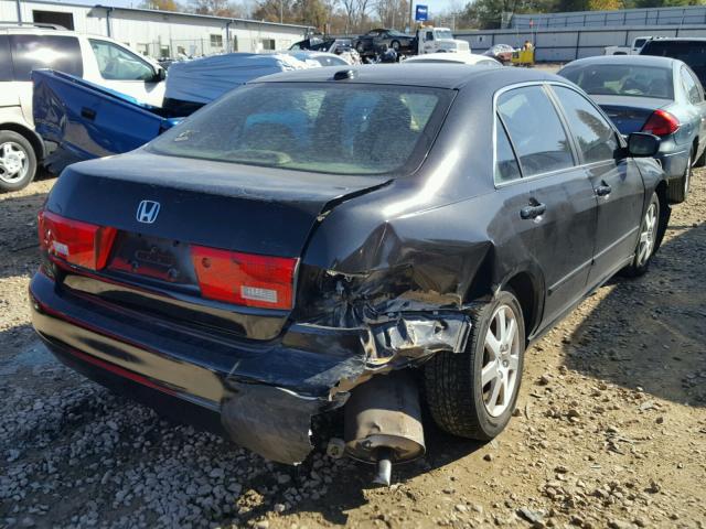 1HGCM66875A057705 - 2005 HONDA ACCORD EX BLACK photo 4