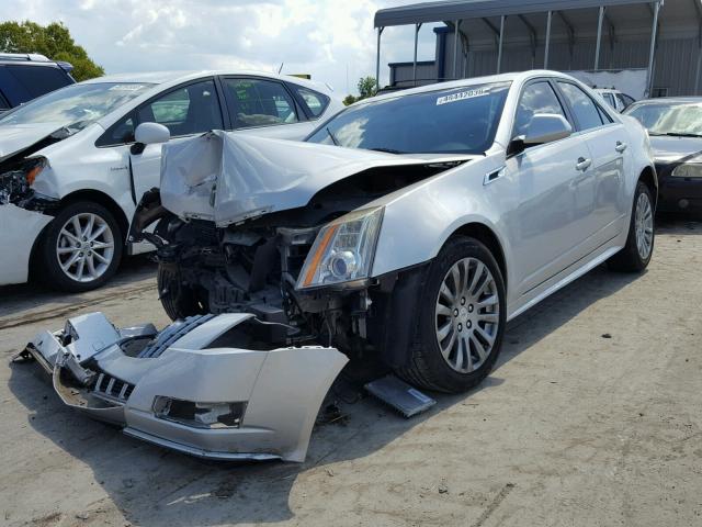 1G6DJ5E37C0101106 - 2012 CADILLAC CTS PERFOR SILVER photo 2