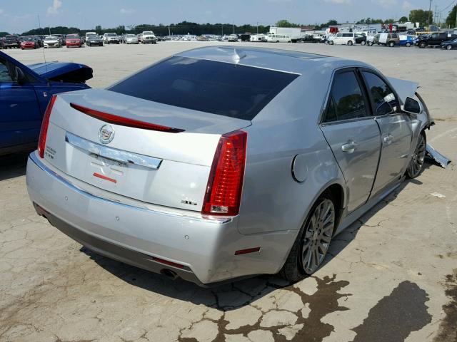 1G6DJ5E37C0101106 - 2012 CADILLAC CTS PERFOR SILVER photo 4