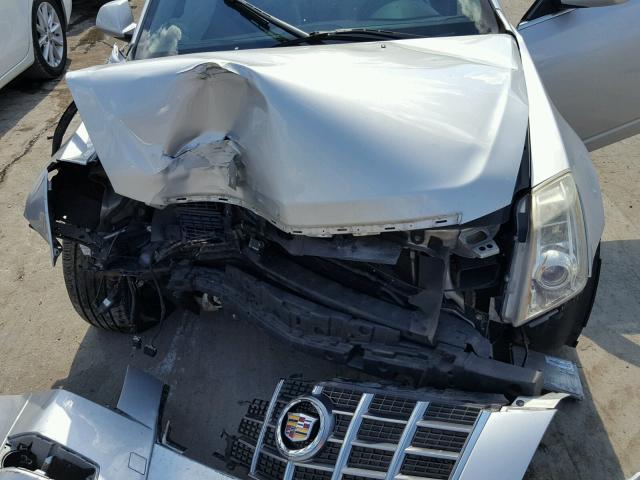 1G6DJ5E37C0101106 - 2012 CADILLAC CTS PERFOR SILVER photo 7