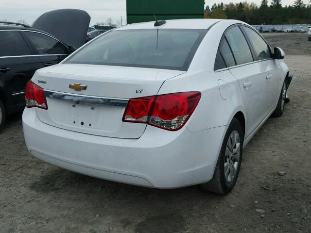 1G1PC5SB5F7259691 - 2015 CHEVROLET CRUZE LT WHITE photo 4