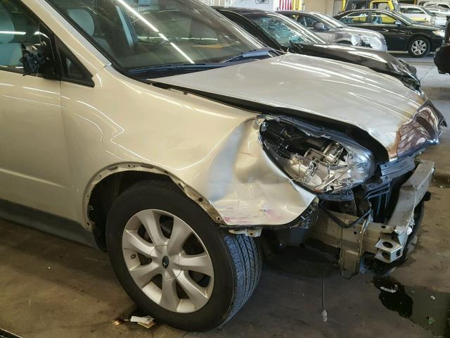 4S4WX83C664429103 - 2006 SUBARU B9 TRIBECA SILVER photo 9