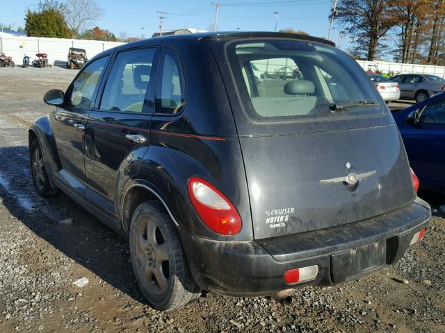 3A4FY48B77T544471 - 2007 CHRYSLER PT CRUISER BLACK photo 3