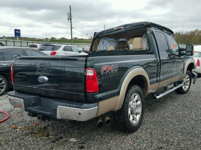 1FT7W2BT0EEA28083 - 2014 FORD F250 SUPER BLACK photo 4