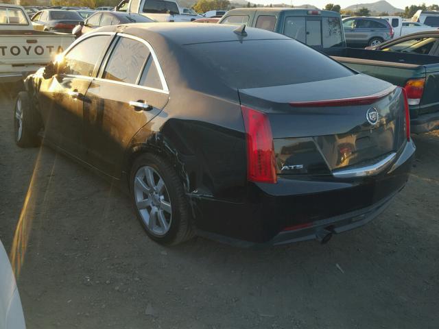 1G6AA5RA9E0156882 - 2014 CADILLAC ATS BLACK photo 3