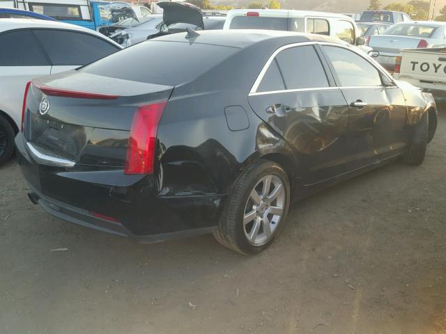 1G6AA5RA9E0156882 - 2014 CADILLAC ATS BLACK photo 4