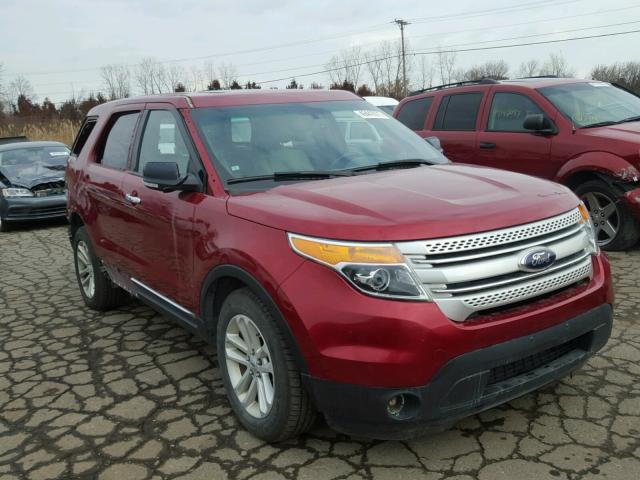 1FM5K7D87EGC00294 - 2014 FORD EXPLORER X RED photo 1