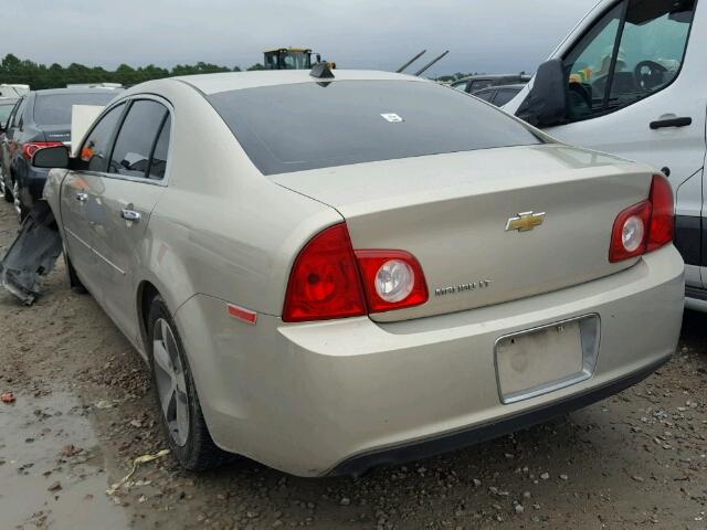 1G1ZC5EU6CF139776 - 2012 CHEVROLET MALIBU 1LT GOLD photo 3