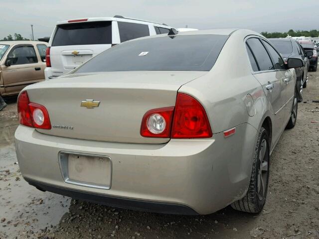 1G1ZC5EU6CF139776 - 2012 CHEVROLET MALIBU 1LT GOLD photo 4