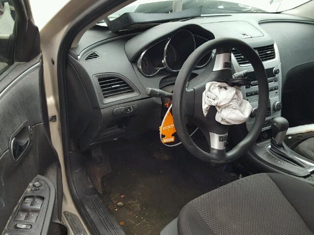 1G1ZC5EU6CF139776 - 2012 CHEVROLET MALIBU 1LT GOLD photo 9