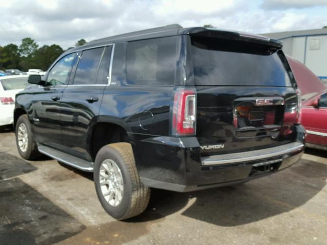 1GKS1BKC7HR129776 - 2017 GMC YUKON SLT BLACK photo 3