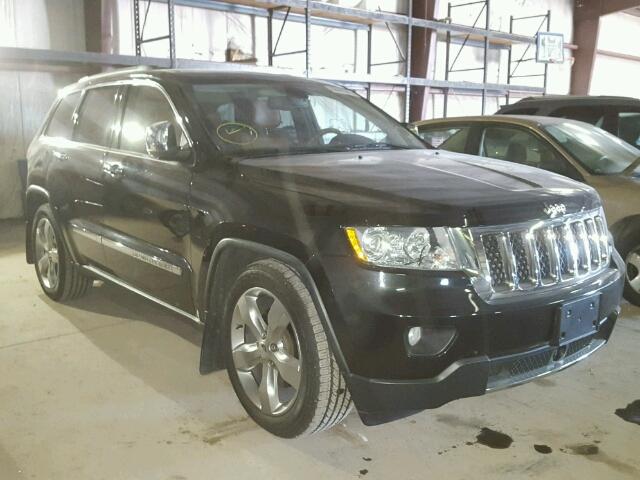 1J4RR6GT6BC587834 - 2011 JEEP GRAND CHER BLACK photo 1