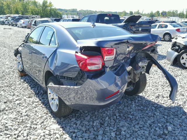 1G11C5SL1EF218915 - 2014 CHEVROLET MALIBU 1LT BLUE photo 3