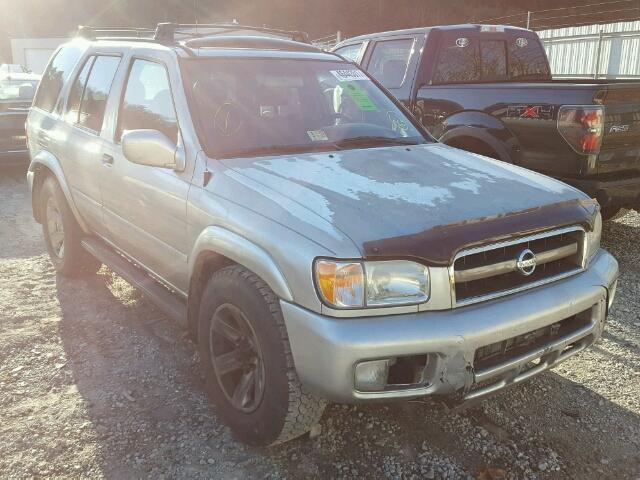 JN8DR09X62W661432 - 2002 NISSAN PATHFINDER SILVER photo 1