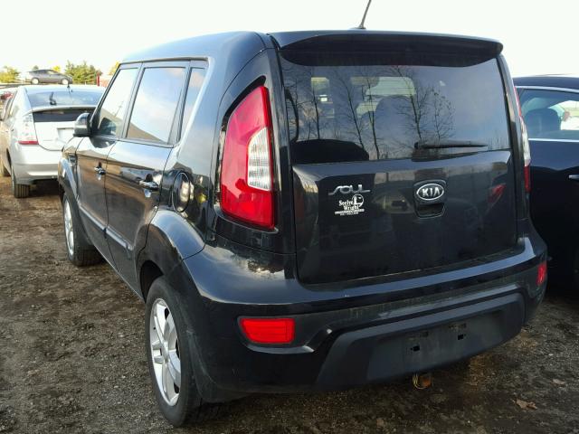 KNDJT2A61C7748648 - 2012 KIA SOUL + BLACK photo 3