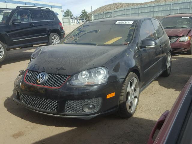 WVWFD71K09W144956 - 2009 VOLKSWAGEN GTI BLACK photo 2