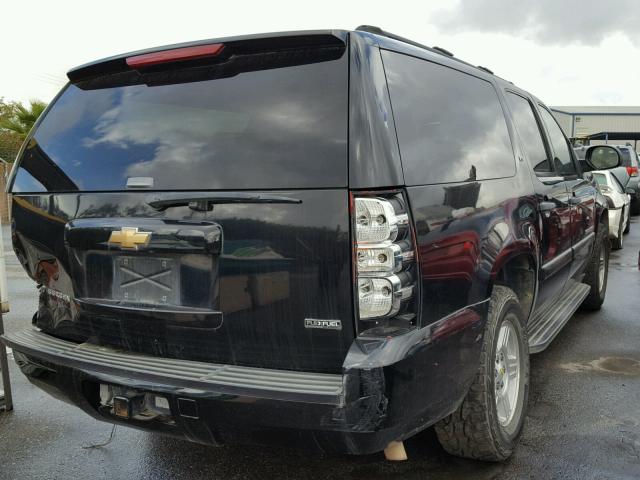 1GNFC16027J263729 - 2007 CHEVROLET SUBURBAN C BLACK photo 4