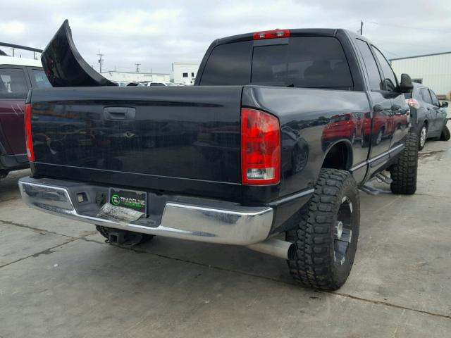 1D7KS28C16J141648 - 2006 DODGE RAM 2500 S BLACK photo 4