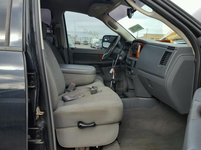 1D7KS28C16J141648 - 2006 DODGE RAM 2500 S BLACK photo 5