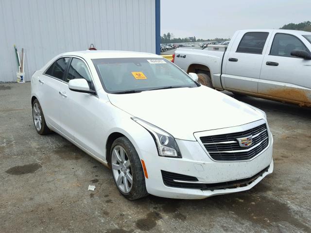 1G6AA5RA5F0135187 - 2015 CADILLAC ATS WHITE photo 1