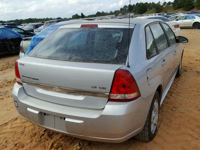 1G1ZU64824F143820 - 2004 CHEVROLET MALIBU MAX 灰色 照片 4