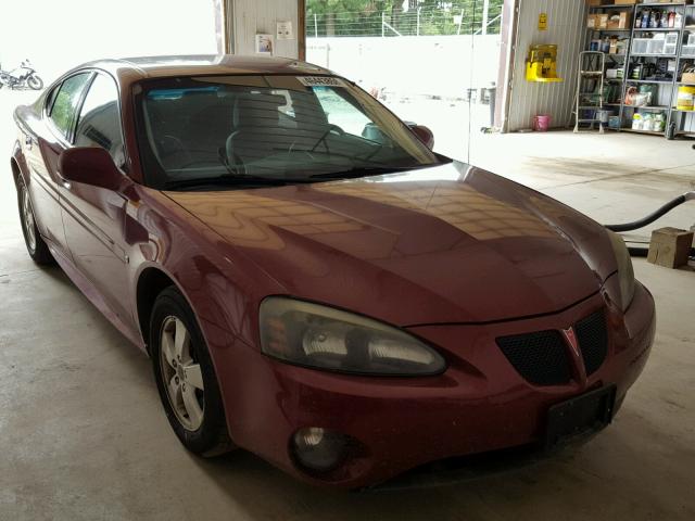 2G2WP552961135606 - 2006 PONTIAC GRAND PRIX RED photo 1