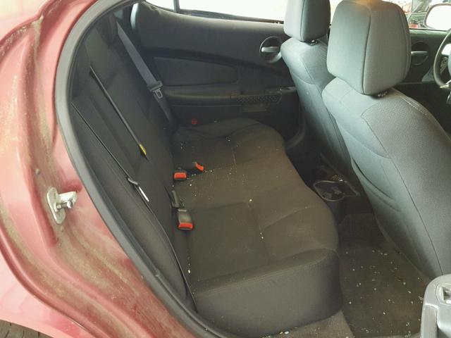 2G2WP552961135606 - 2006 PONTIAC GRAND PRIX RED photo 6