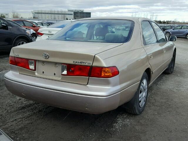 JT2BG22K2Y0462286 - 2000 TOYOTA CAMRY CE BEIGE photo 4