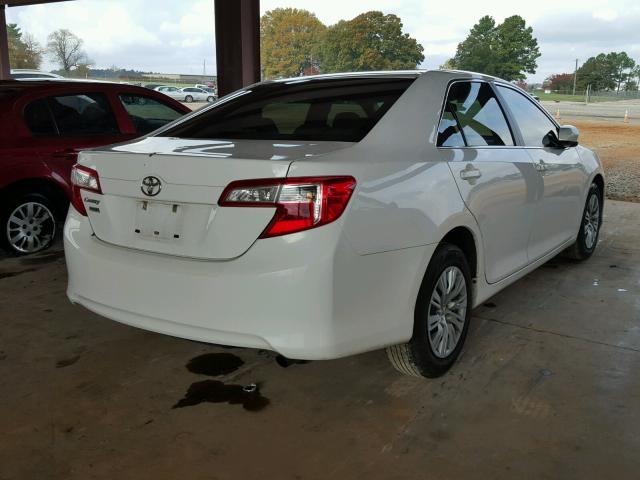 4T1BF1FKXCU585538 - 2012 TOYOTA CAMRY BASE WHITE photo 4