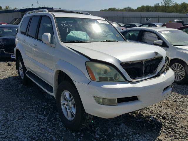 JTJBT20X440036835 - 2004 LEXUS GX 470 WHITE photo 1