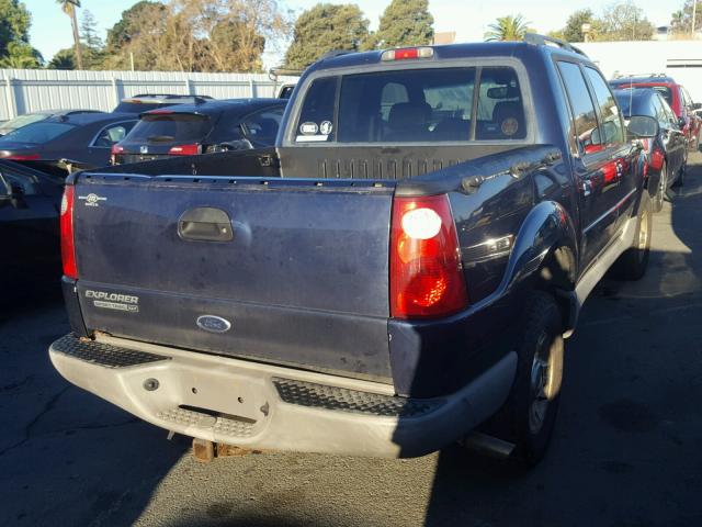 1FMZU77E63UA17755 - 2003 FORD EXPLORER S BLUE photo 4