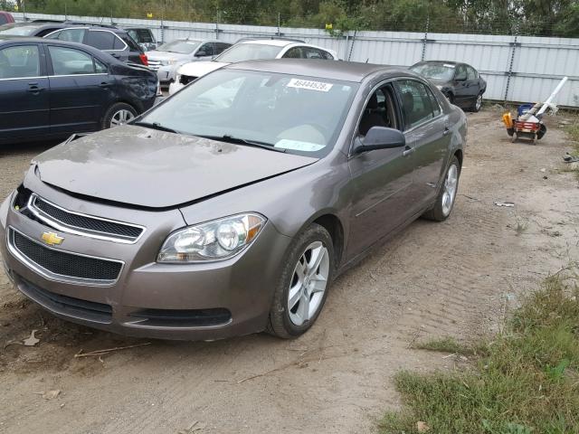 1G1ZB5E1XBF223574 - 2011 CHEVROLET MALIBU LS Qəhvəyi foto 2