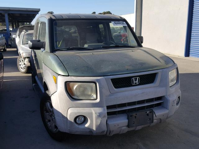 5J6YH186X5L007922 - 2005 HONDA ELEMENT EX GREEN photo 1