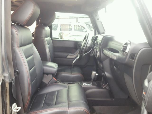 1C4AJWAG9CL132998 - 2012 JEEP WRANGLER S BLACK photo 5