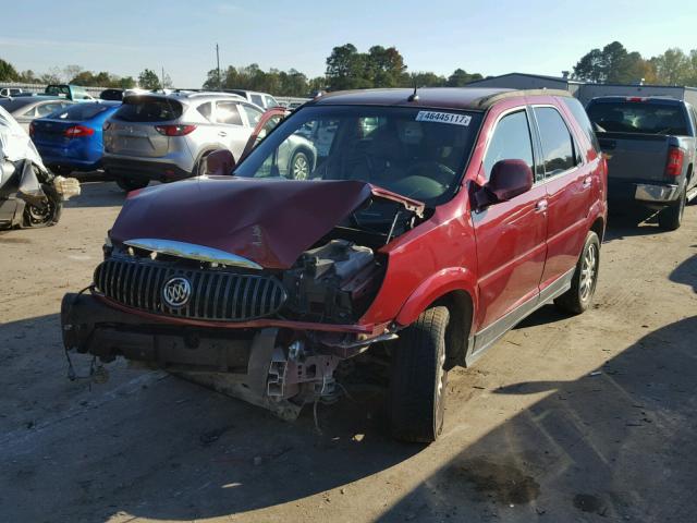 3G5DA03L56S652710 - 2006 BUICK RENDEZVOUS BURGUNDY photo 2