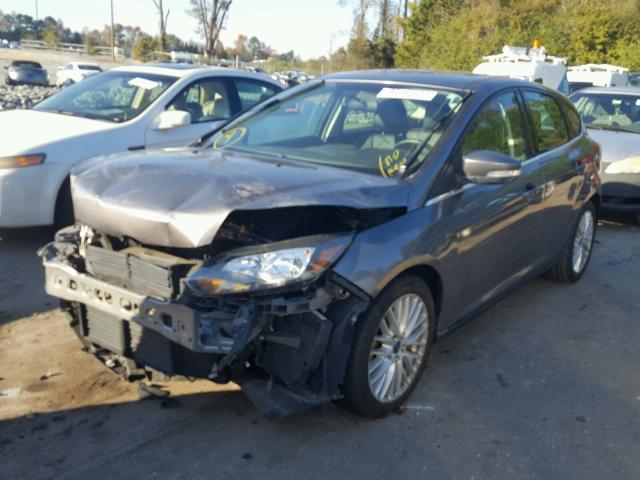 1FADP3N2XEL383899 - 2014 FORD FOCUS TITA GRAY photo 2