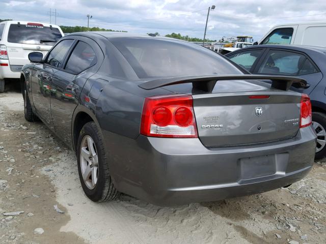 2B3KA33V89H622306 - 2009 DODGE CHARGER SX GRAY photo 3