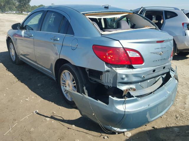 1C3LC56B69N542203 - 2009 CHRYSLER SEBRING TO BLUE photo 3