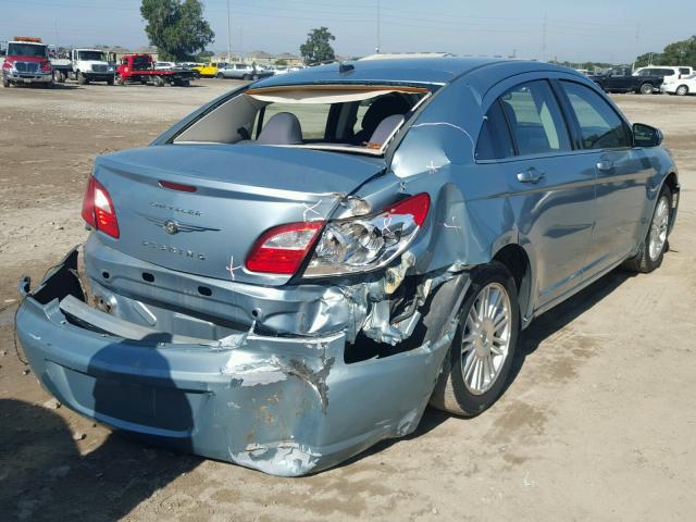 1C3LC56B69N542203 - 2009 CHRYSLER SEBRING TO BLUE photo 4