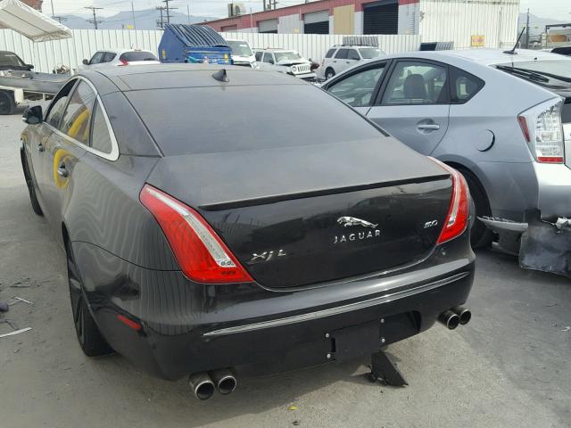 SAJWA3KT8DMV55360 - 2013 JAGUAR XJL SUPERC BLACK photo 3