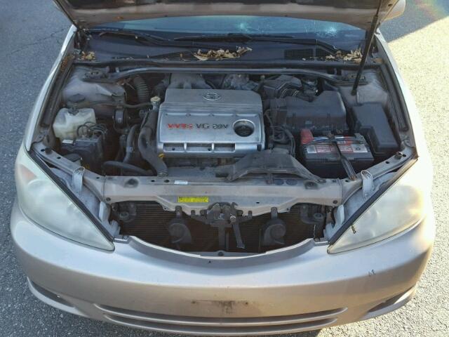 4T1BF30K24U577584 - 2004 TOYOTA CAMRY LE GRAY photo 7