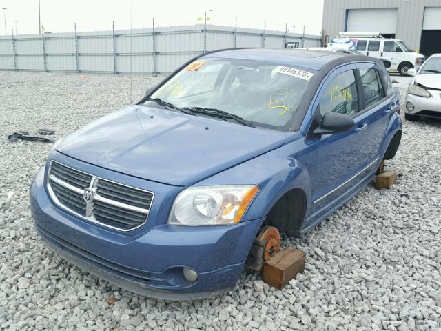 1B3HB78K57D143509 - 2007 DODGE CALIBER R/ BLUE photo 2