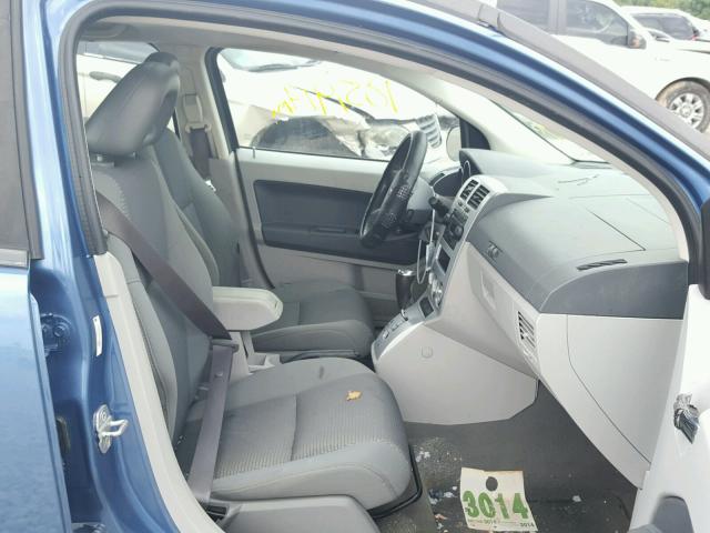 1B3HB78K57D143509 - 2007 DODGE CALIBER R/ BLUE photo 5