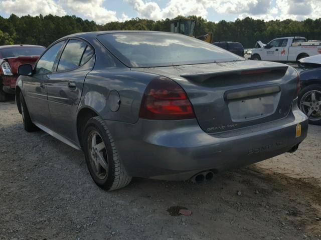 2G2WP522441373882 - 2004 PONTIAC GRAND PRIX BLUE photo 3