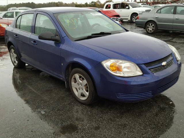 1G1AK55F877182775 - 2007 CHEVROLET COBALT LS BLUE photo 1