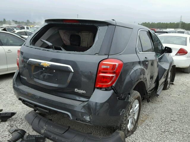 2GNALBEK8H1551155 - 2017 CHEVROLET EQUINOX LS გრაფიტი ფოტო 4