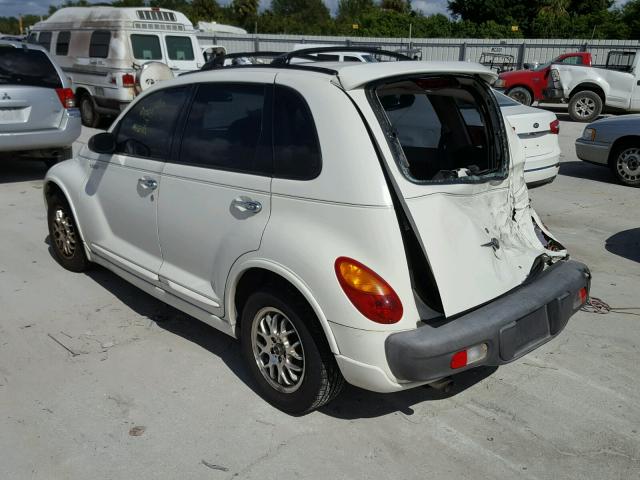 3C4FY4BB51T505447 - 2001 CHRYSLER PT CRUISER WHITE photo 3